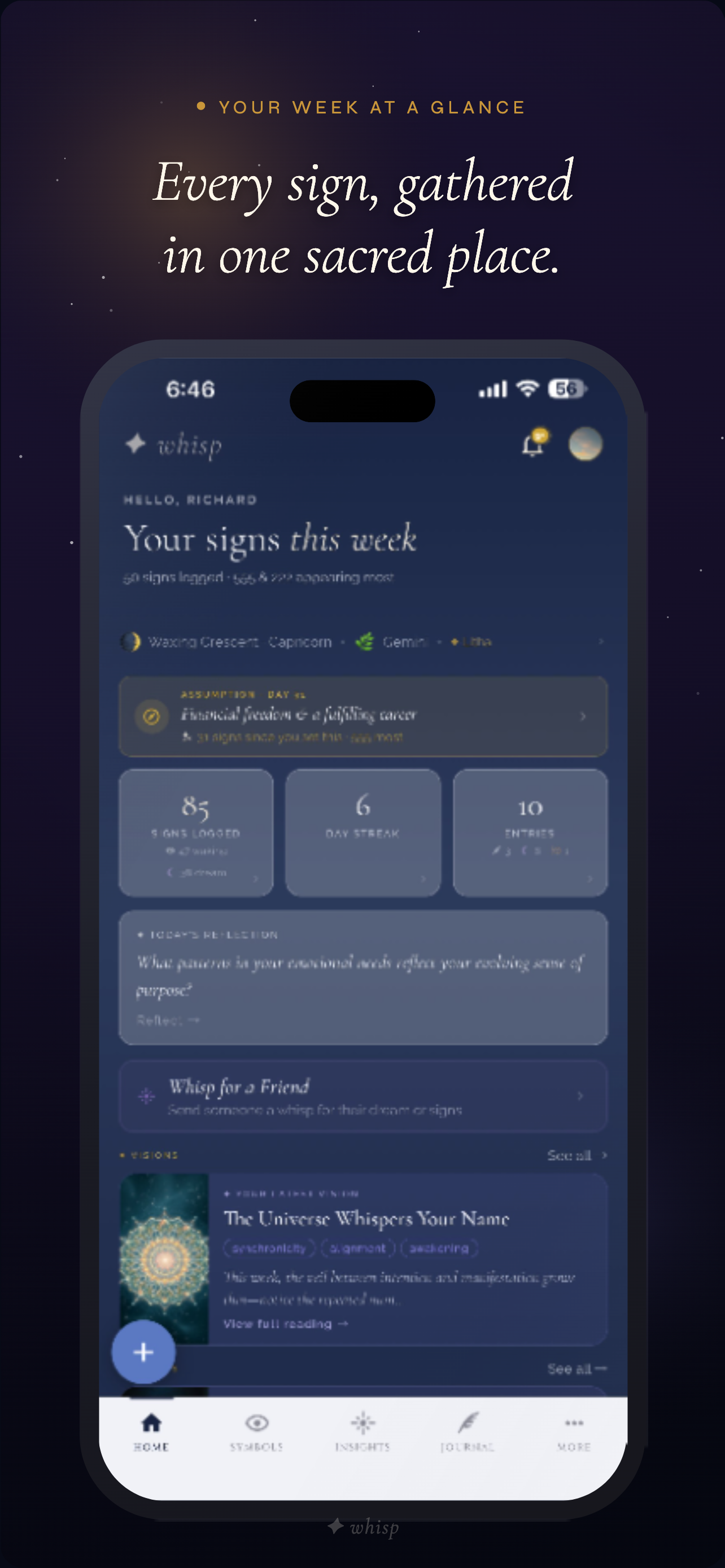 Whisp app screenshot 2